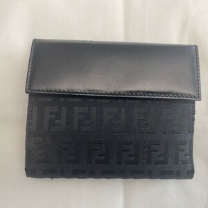 FENDI Zucca Compact Wallet
